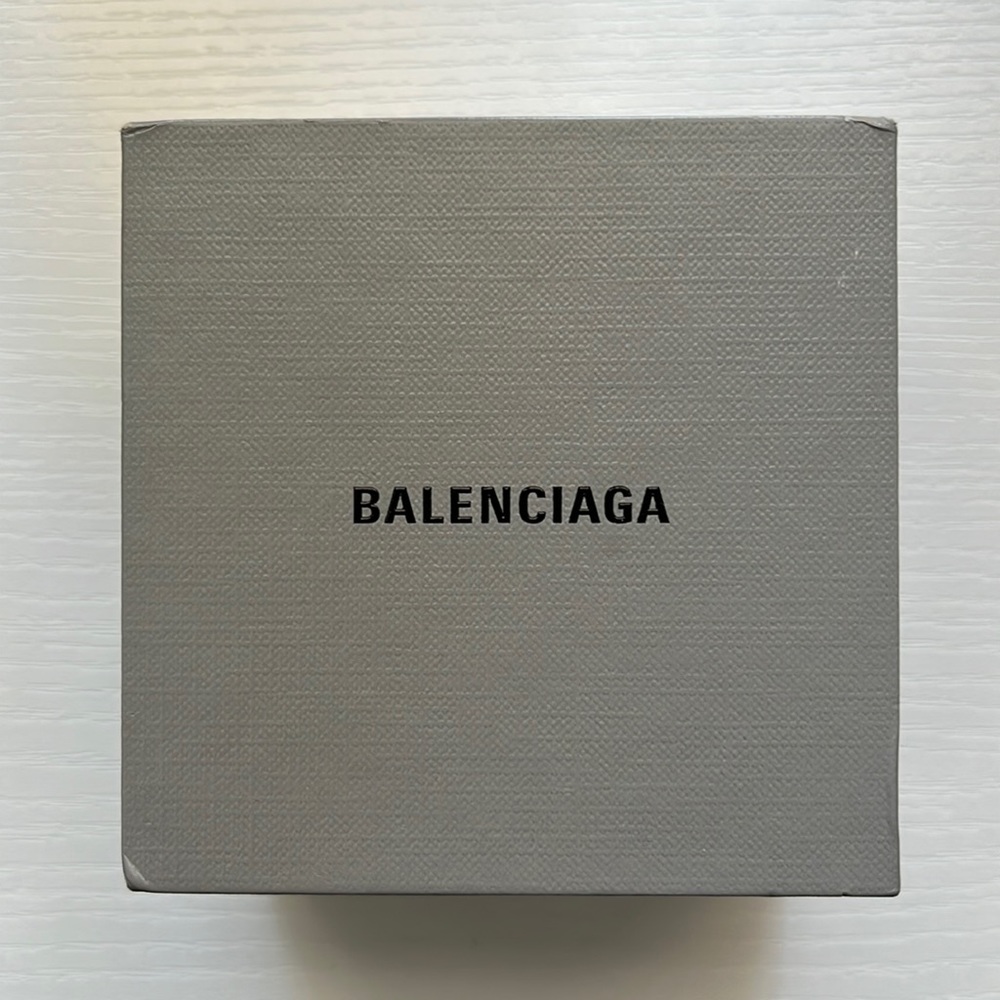 Silver Copper Balenciaga Loop Earrings - Picture 2 of 4